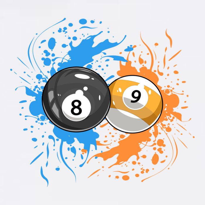 Cool Billiard Balls For 8 Ball And 9ball Player Gift Garment-Dyed Sweatshirt