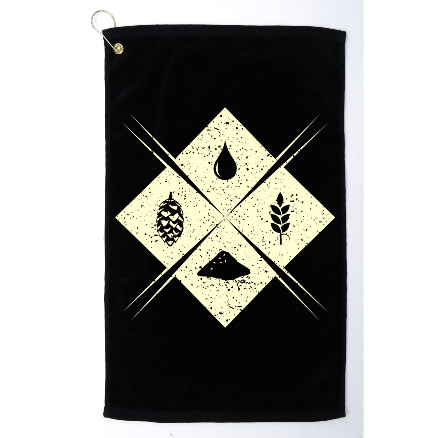 Craft Beer Brewing Homebrewer Gift Golf Towel