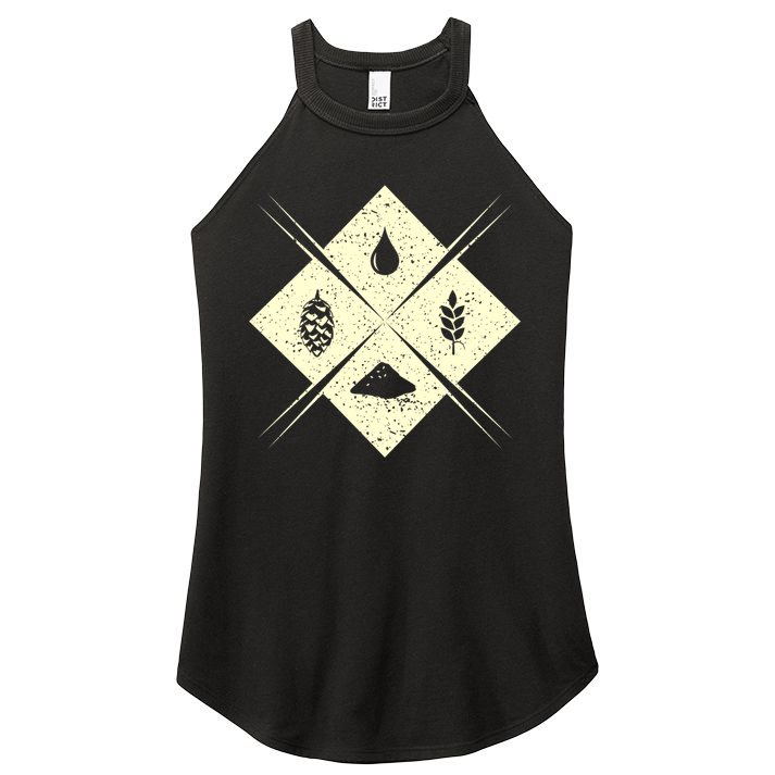 Craft Beer Brewing Homebrewer Gift Women's Perfect Tri Rocker Tank