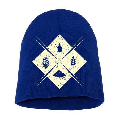Craft Beer Brewing Homebrewer Gift Short Acrylic Beanie