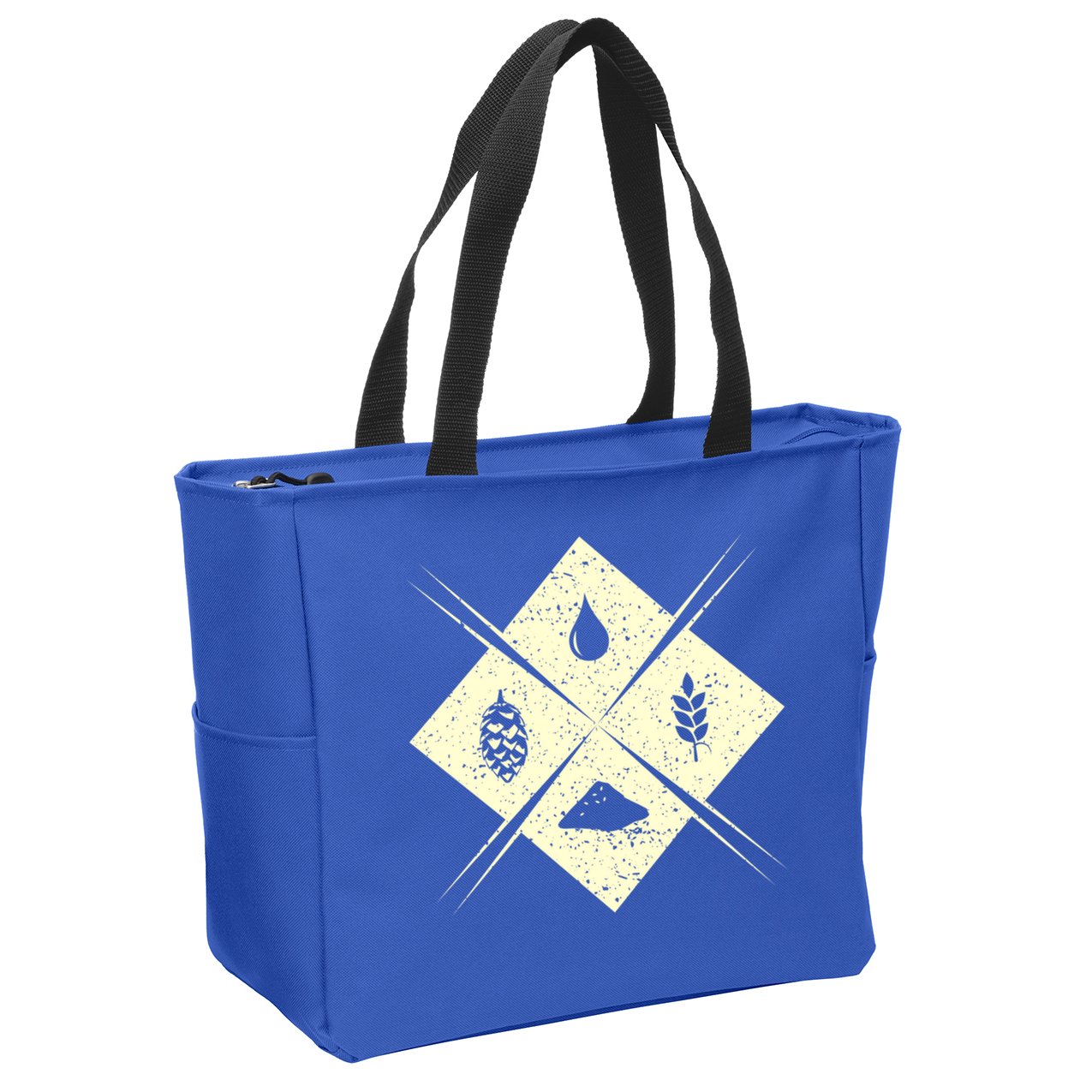Craft Beer Brewing Homebrewer Gift Zip Tote Bag