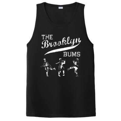 Classic Brooklyn Bums New York Baseball Fan Retro Vintage PosiCharge Competitor Tank