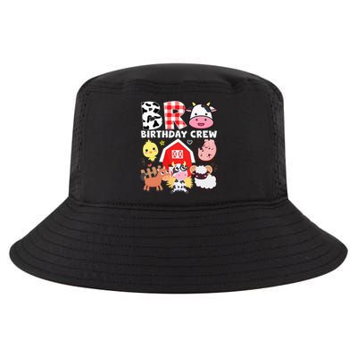 Cow Bro Birthday Crew Farm Theme Animals Kids Birthday Party Cool Comfort Performance Bucket Hat