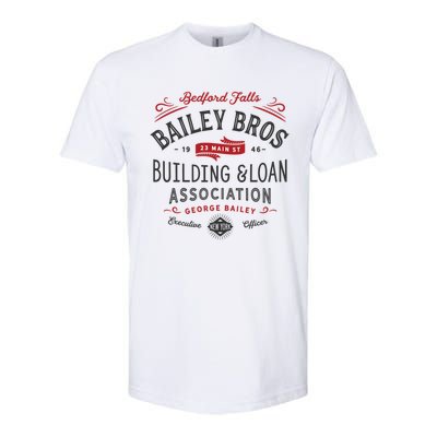 Christmas Bailey Brothers Building And Loan Holiday Classic Meaningful Gift Softstyle® CVC T-Shirt