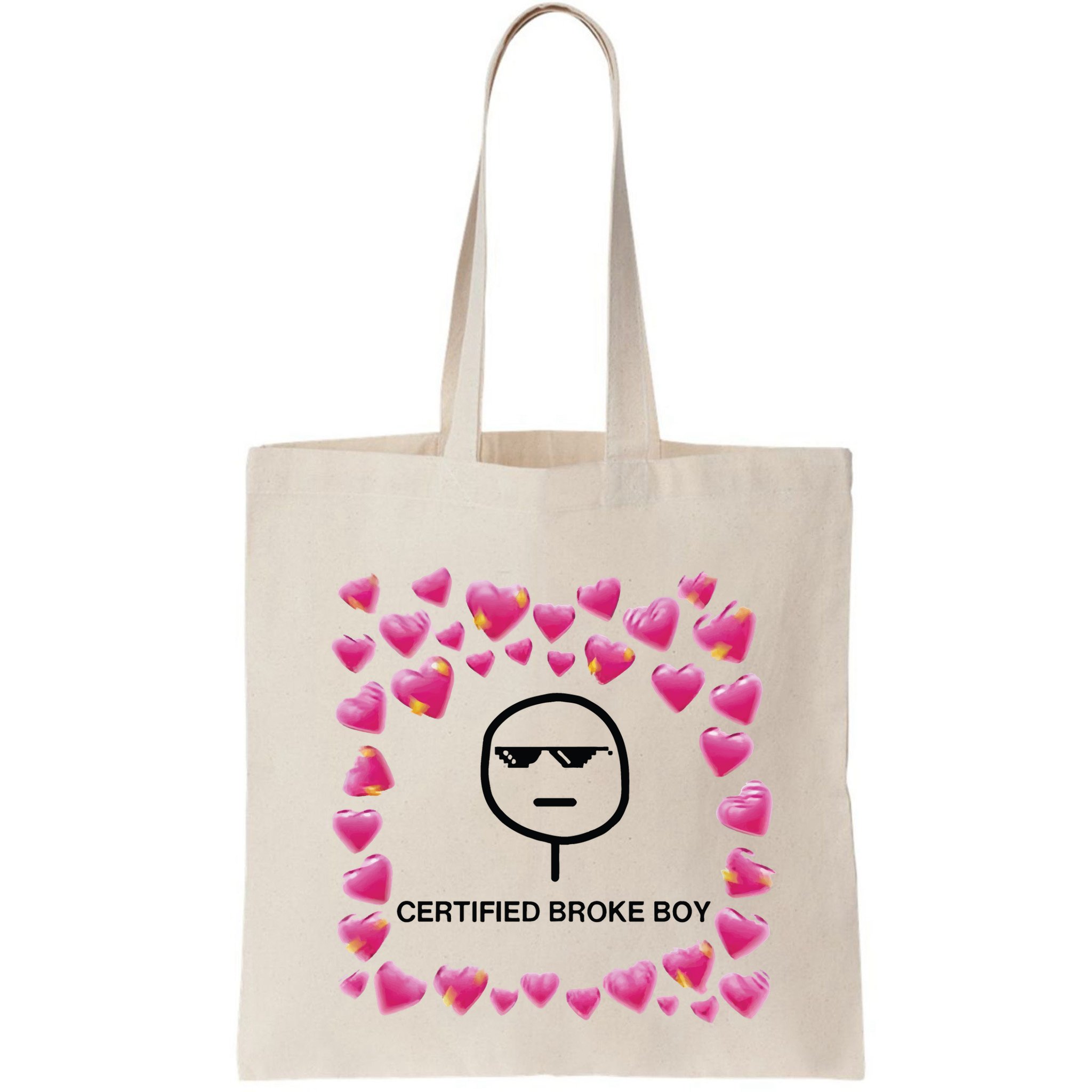 Certified Broke Boy Meme Bag
