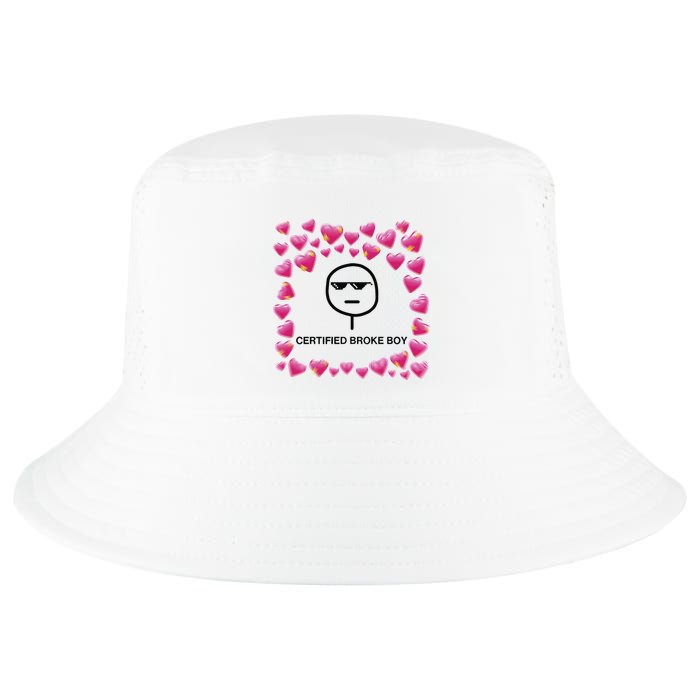 Certified Broke Boy Meme Cool Comfort Performance Bucket Hat