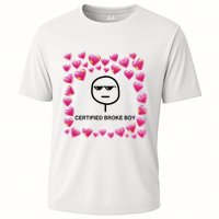 Certified Broke Boy Meme Cooling Performance Crew T-Shirt