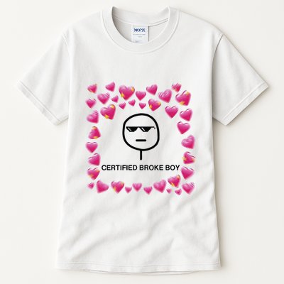 Certified Broke Boy Meme Tall T-Shirt