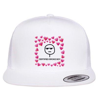 Certified Broke Boy Meme Flatbill Hat