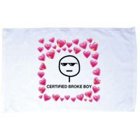 Certified Broke Boy Meme Microfiber Hand Towel