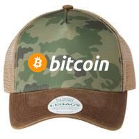 Cryptocurrency Blockchain Bitcoin Logo Crypto Bitcoin Orange Legacy Tie Dye Trucker Hat