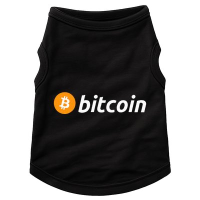 Cryptocurrency Blockchain Bitcoin Logo Crypto Bitcoin Orange Doggie Tank