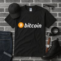 Cryptocurrency Blockchain Bitcoin Logo Crypto Bitcoin Orange Tall T-Shirt