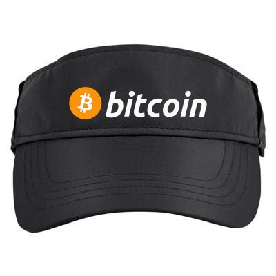 Cryptocurrency Blockchain Bitcoin Logo Crypto Bitcoin Orange Adult Drive Performance Visor