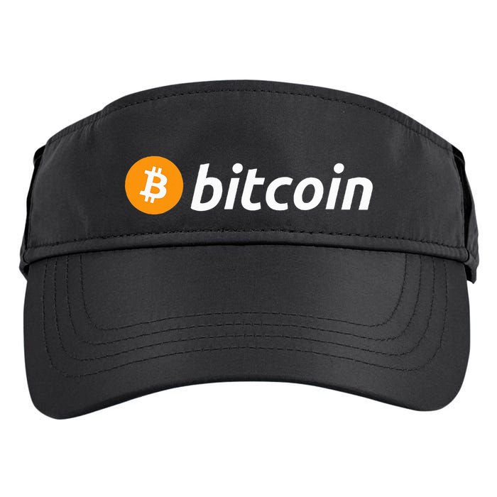 Cryptocurrency Blockchain Bitcoin Logo Crypto Bitcoin Orange Adult Drive Performance Visor