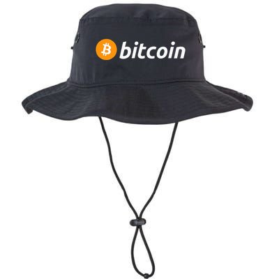 Cryptocurrency Blockchain Bitcoin Logo Crypto Bitcoin Orange Bucket Hat