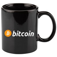 Cryptocurrency Blockchain Bitcoin Logo Crypto Bitcoin Orange 11oz C Handle Ceramic Mug