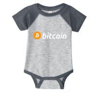 Cryptocurrency Blockchain Bitcoin Logo Crypto Bitcoin Orange Infant Baby Jersey Bodysuit