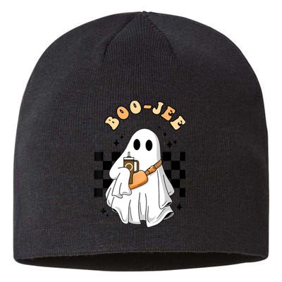 Cute Boujee BooJee Stanley Tumbler Inspired Ghost Halloween Sustainable Beanie