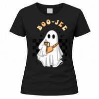 Cute Boujee BooJee Stanley Tumbler Inspired Ghost Halloween Women's T-Shirt