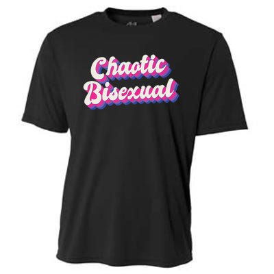 Chaotic Bisexual Bi LGBT Bisexual Pride Cooling Performance Crew T-Shirt