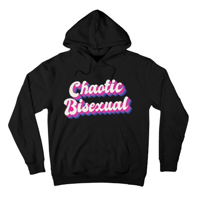 Chaotic Bisexual Bi LGBT Bisexual Pride Hoodie