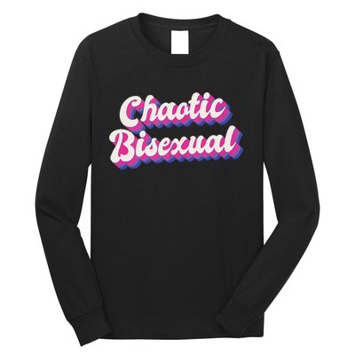 Chaotic Bisexual Bi LGBT Bisexual Pride Long Sleeve Shirt