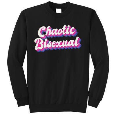 Chaotic Bisexual Bi LGBT Bisexual Pride Sweatshirt