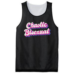 Chaotic Bisexual Bi LGBT Bisexual Pride Mesh Reversible Basketball Jersey Tank