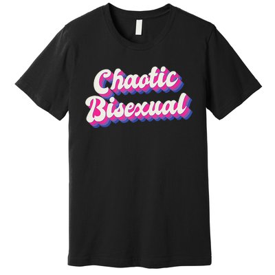 Chaotic Bisexual Bi LGBT Bisexual Pride Premium T-Shirt