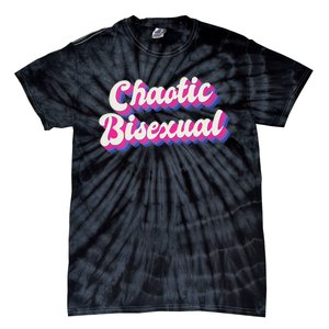 Chaotic Bisexual Bi LGBT Bisexual Pride Tie-Dye T-Shirt