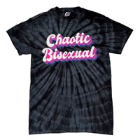 Chaotic Bisexual Bi LGBT Bisexual Pride Tie-Dye T-Shirt