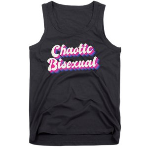 Chaotic Bisexual Bi LGBT Bisexual Pride Tank Top