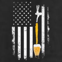 Craft Beer Brewing Usa Us American Flag Craft 7 Panel Mesh Trucker Snapback Hat