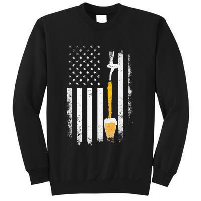 Craft Beer Brewing Usa Us American Flag Craft Sweatshirt