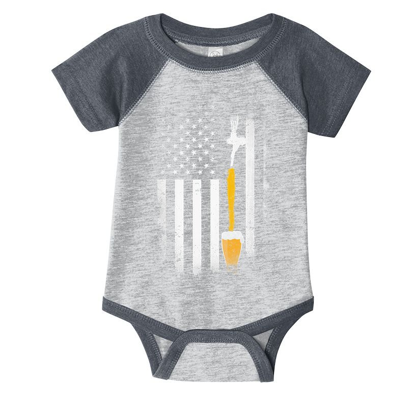 Craft Beer Brewing Usa Us American Flag Craft Infant Baby Jersey Bodysuit
