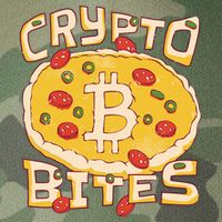 Crypto Bites Bitcoin Pizza Legacy Tie Dye Trucker Hat