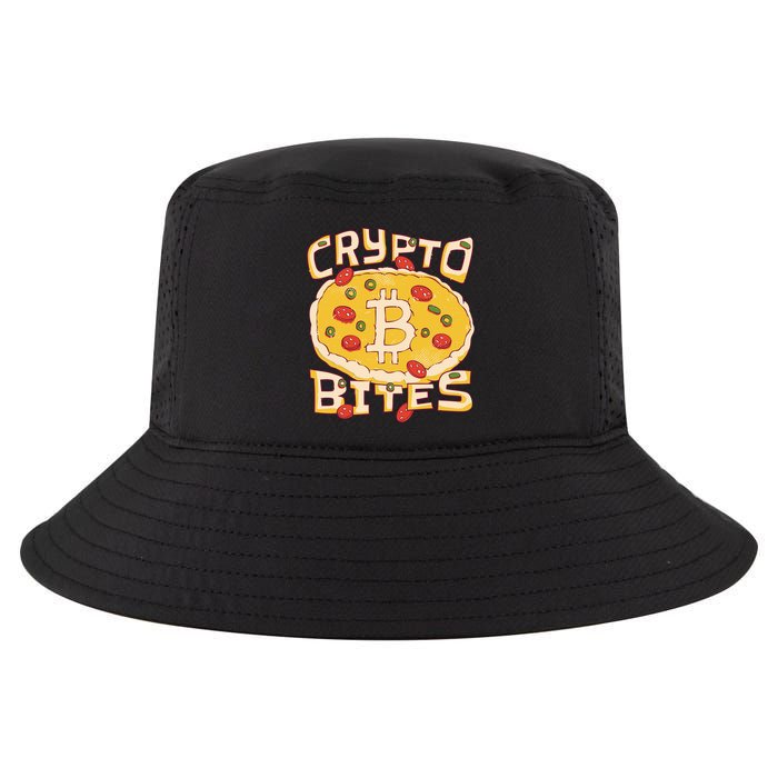 Crypto Bites Bitcoin Pizza Cool Comfort Performance Bucket Hat