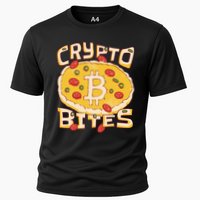 Crypto Bites Bitcoin Pizza Performance Shirt