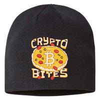 Crypto Bites Bitcoin Pizza Sustainable Beanie