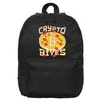 Crypto Bites Bitcoin Pizza 16 in Basic Backpack
