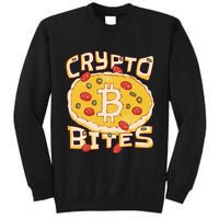 Crypto Bites Bitcoin Pizza Tall Sweatshirt