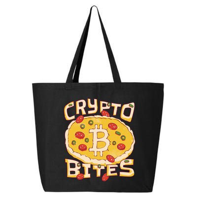 Crypto Bites Bitcoin Pizza 25L Jumbo Tote