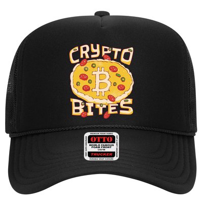 Crypto Bites Bitcoin Pizza Trucker Hat