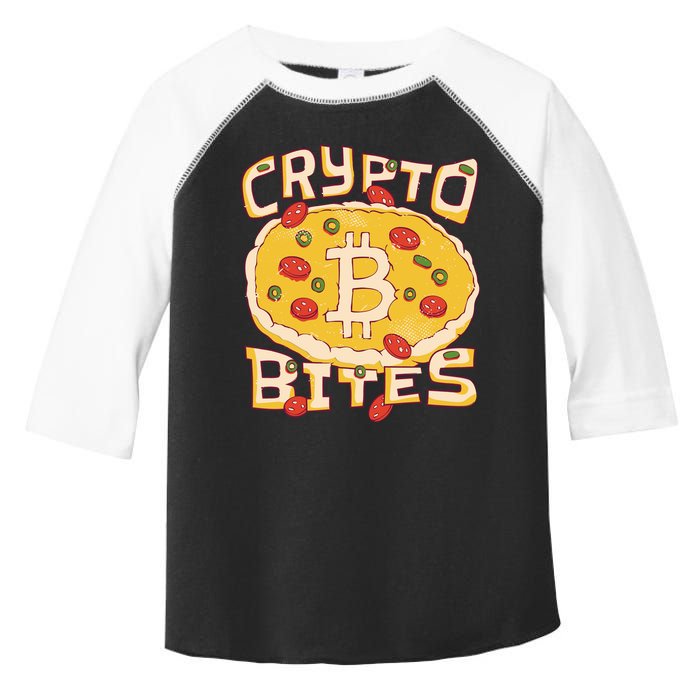 Crypto Bites Bitcoin Pizza Toddler Fine Jersey T-Shirt