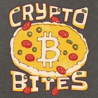 Crypto Bites Bitcoin Pizza Cotton Canvas Backpack