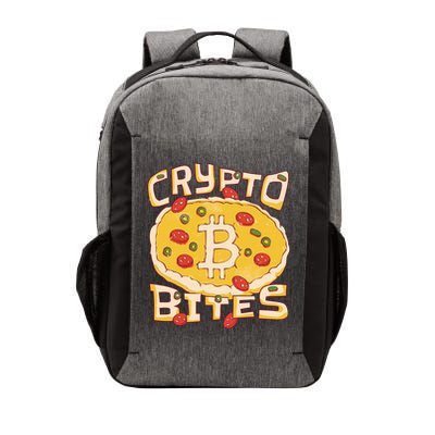 Crypto Bites Bitcoin Pizza Vector Backpack
