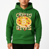 Crypto Bites Bitcoin Pizza Hoodie