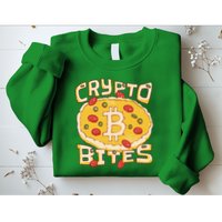 Crypto Bites Bitcoin Pizza Sweatshirt