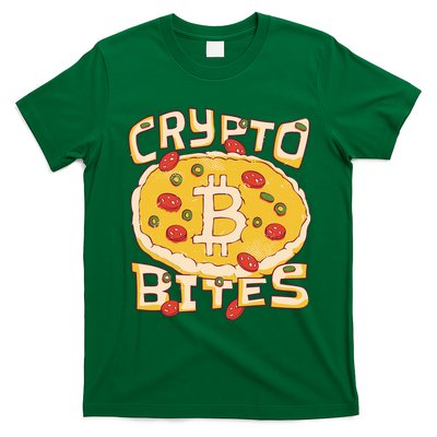Crypto Bites Bitcoin Pizza T-Shirt